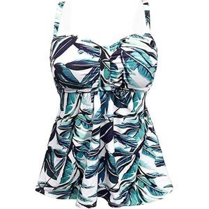 Gabrielle-Aug Swimsuit Adjustable Modest Swim Tank